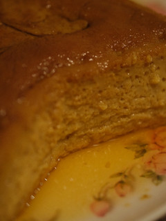 Una foto de Flan