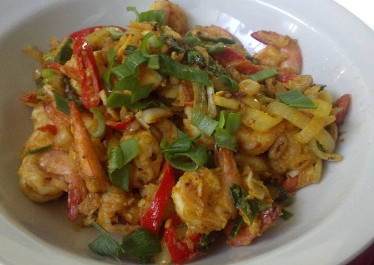 udang goreng telur asin