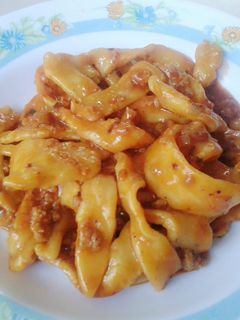 Foto resep taglietelle homemade