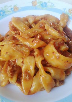 Foto resep taglietelle homemade
