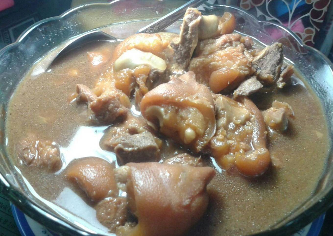 kaki babi simpel & enak