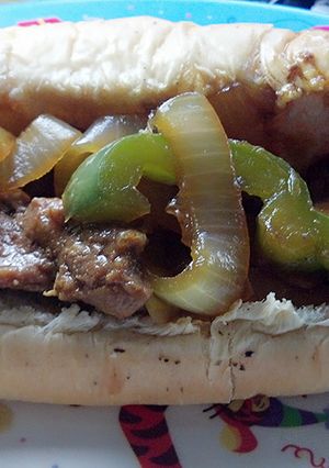 Foto resep 'hotdog' beef teriyaki