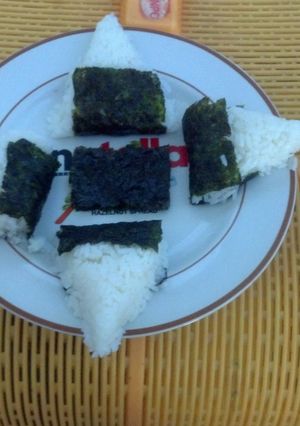 Foto resep simple onigiri