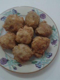Foto resep bakso goreng babi