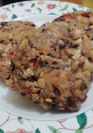Foto resep burger tempe tongkol