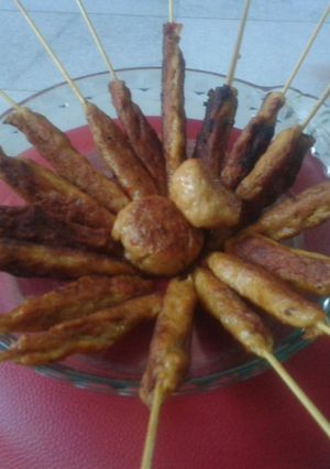 Foto resep sate (niatnya) pentul ayam
