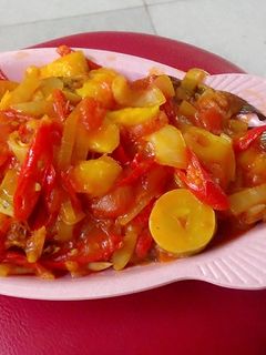 Foto resep gurame saos mangga