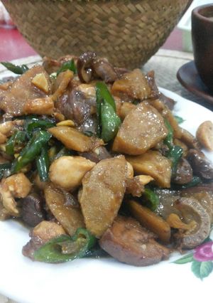 Foto resep tumis baso cabe hijau