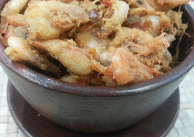 Resep udang goreng tepung, Menggugah Selera