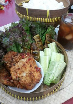 Foto resep tempe penyet