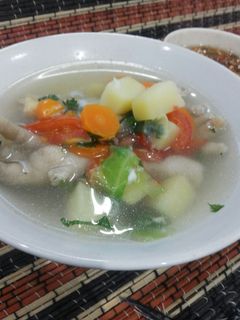 Foto resep sop ceker
