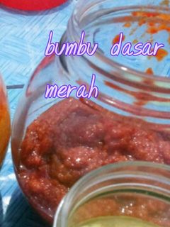 Foto resep bumbu dasar merah