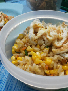 Foto resep nasi goreng campur