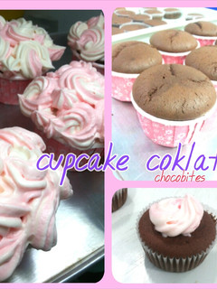 Foto resep cupcake coklat vanila