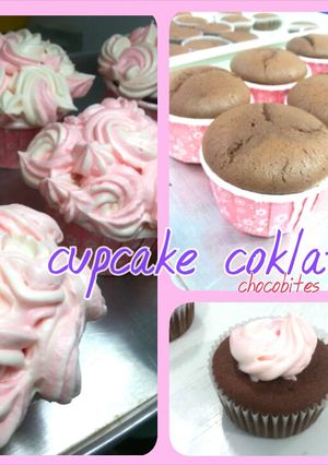 Foto resep cupcake coklat vanila