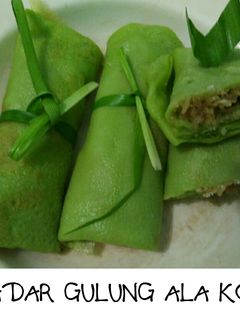Foto resep Dadar Gulung Kelapa