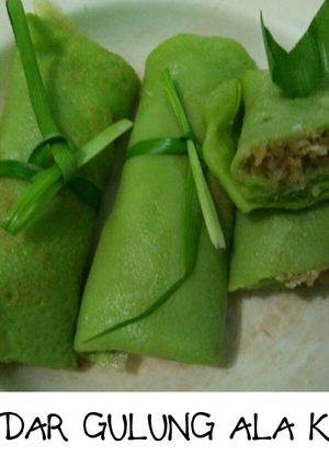 Foto resep Dadar Gulung Kelapa