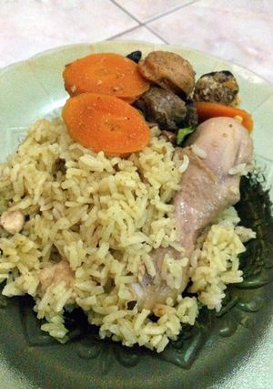 Foto resep Nasi kebuli ayam 