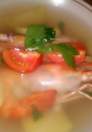Foto resep Sup udang manis ala banjar