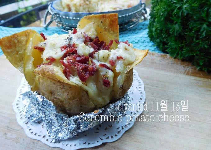 Resep Scramble Potato Cheese Anti Gagal