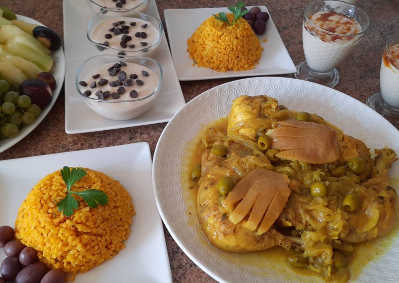 Menú marroquí fácil y ligero