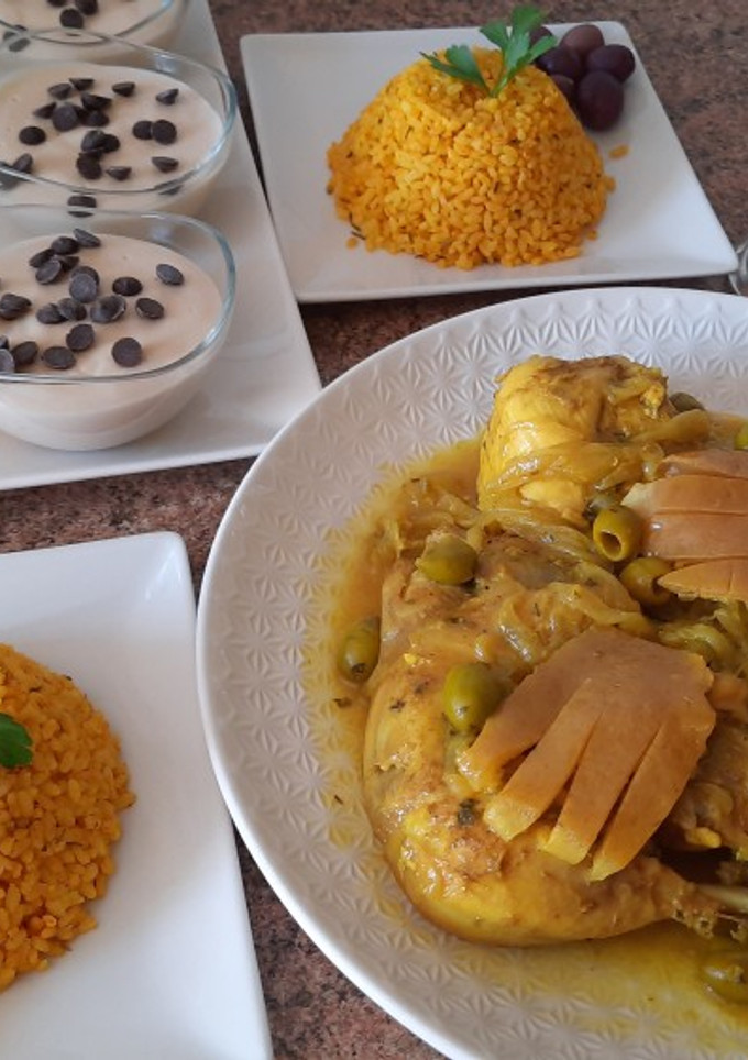 Una foto de Menú marroquí fácil y ligero