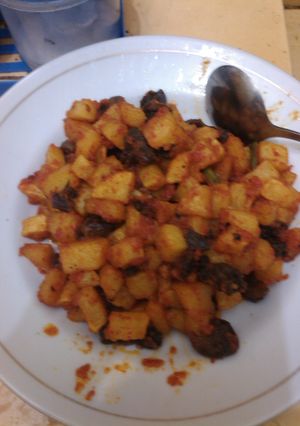 Foto resep Sambal kentang endol
