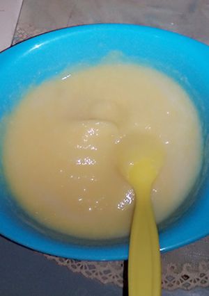 Foto resep MPASI puree ubi keju