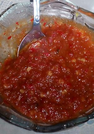 Foto resep Sambal terasi segar