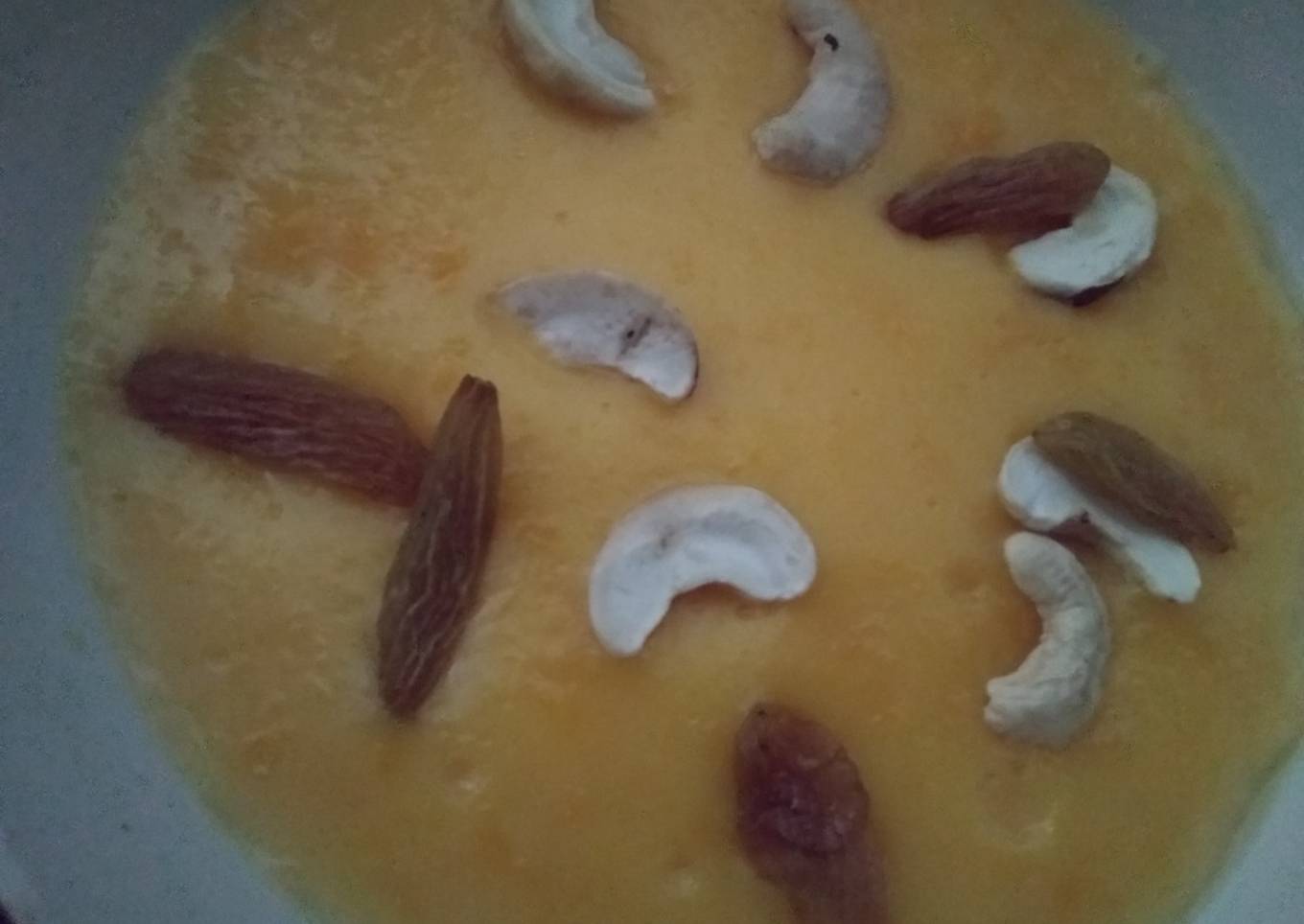 Fruit custard