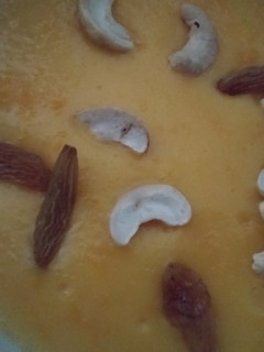 A picture of Fruit custard.