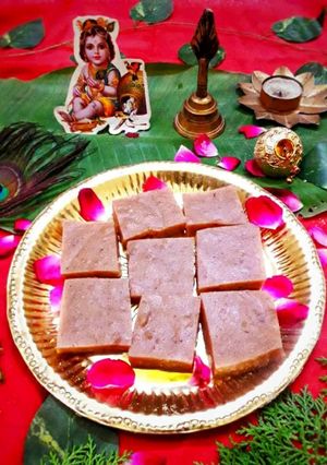 सिंघाड़े के आटे का हलवा रेसिपी मुख्य फोटो
