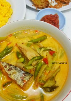 Foto resep Tongkol Pedas Kuah Santan