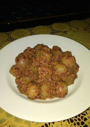 Foto resep Cilok bumbu kacang pedas/ (CLBK pedas)