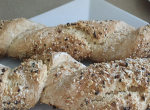 Una foto de Pan de semillas secas sin amasado