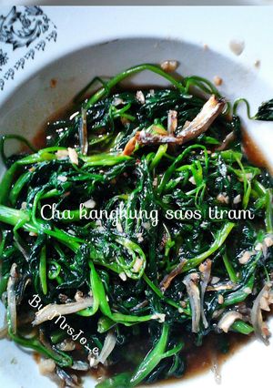 Foto resep Cah kangkung teri saus tiram