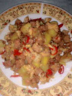Foto resep sambal goreng kentang,tampe,dan telur sederhana