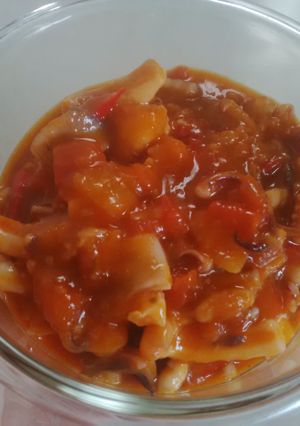 Foto resep Cumi Saus Padang