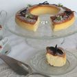 Pastel de queso y chocolate blanco, estilo japonés