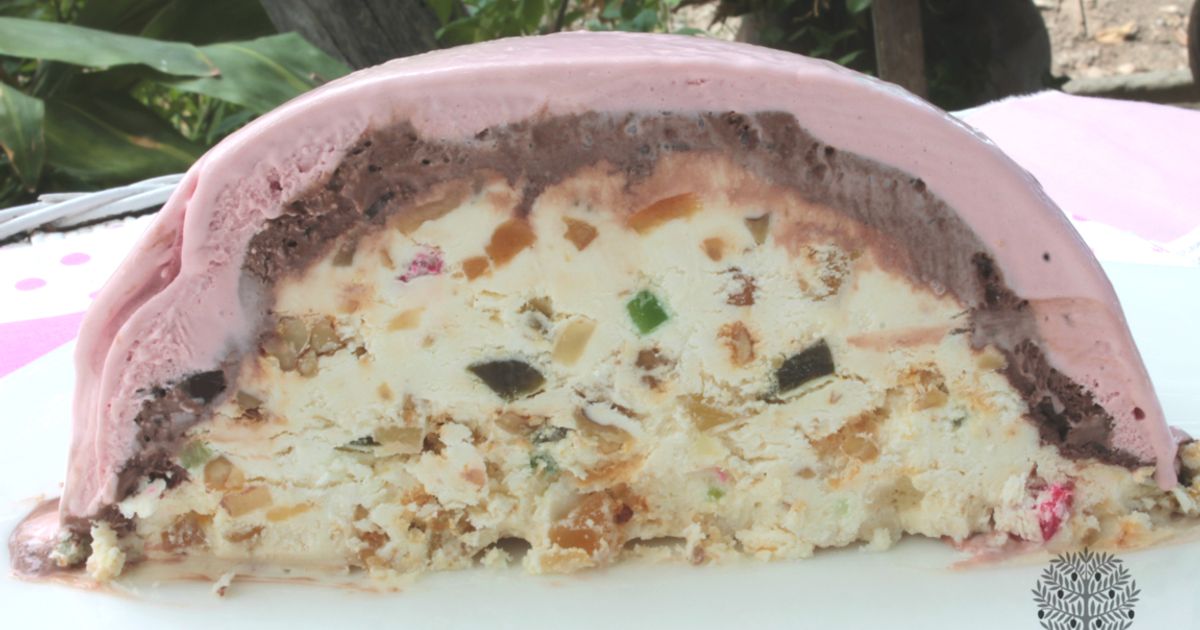 Helado De Cassata Receta de Carmina Martínez Ortiz