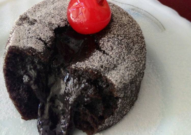 Bagaimana Membuat Steam lava cake Anti Gagal
