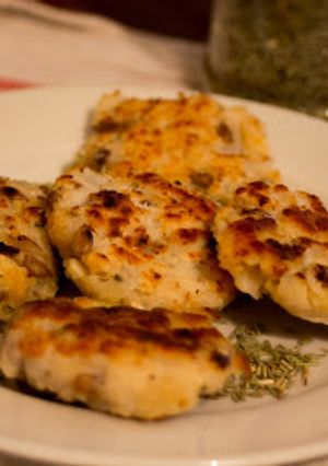 Una foto de Tortitas de bacalao con pipas