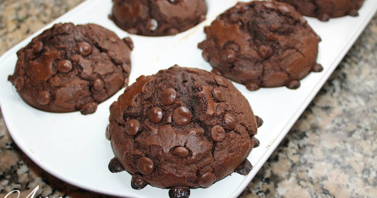 Muffins de Chocolate (tipo Starbucks) Receta de Anny Cookpad