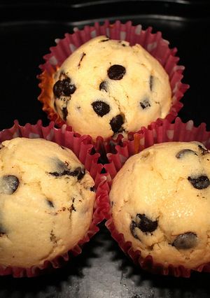 Una foto de Muffins con Chips de Chocolate
