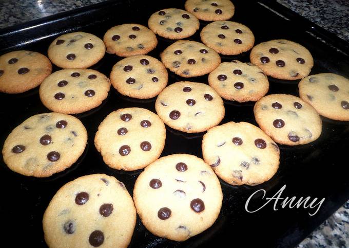 Galletitas Con Chips De Chocolate Receta De Anny Cookpad 7771