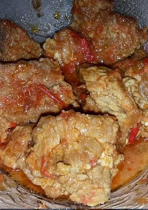 Foto resep Daging Sapi Bumbu Balado
