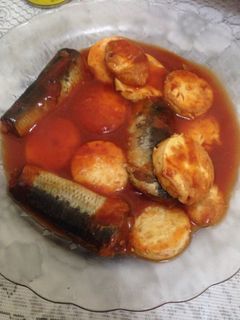 Foto resep Sarden tofu telur
