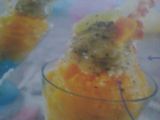 Sorbete de mango y kiwi