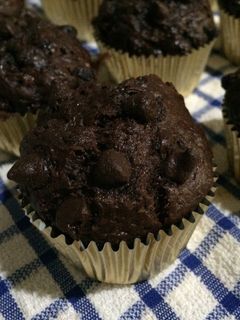 Foto resep Banana chocolate muffin 