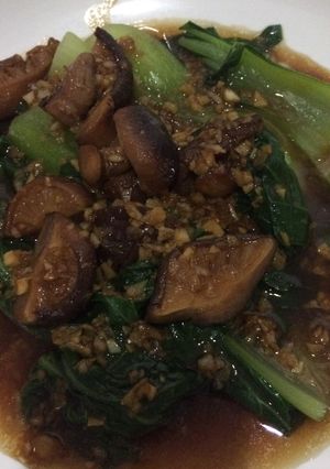 Foto resep Pok choy saus tiram